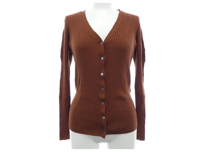 Autre Marque Cardigan Figaro Marrone