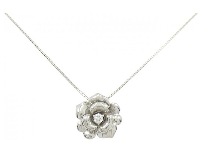 Autre Marque Collar Gstv Platinum Diamond Plata