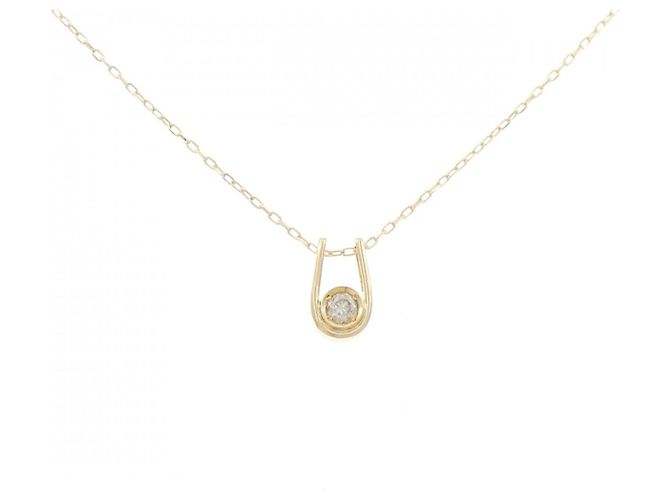 Autre Marque Collana con Diamanti Au750 D'oro