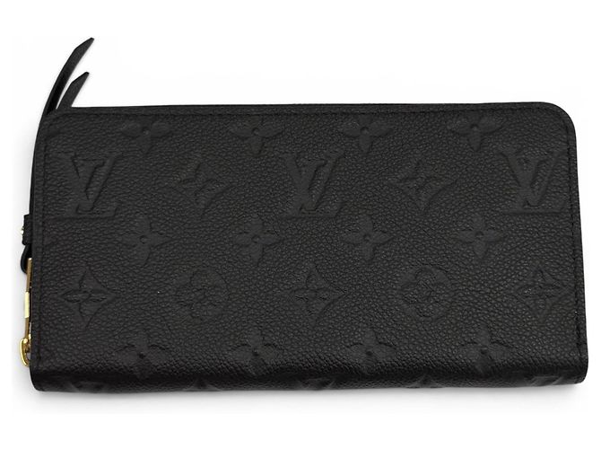 Carteira Long Louis Vuitton Monogram Empreinte Noir Preto