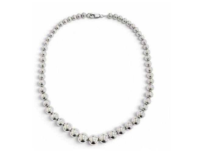 Tiffany & Co Collar de bolas graduadas Tiffany HardWear Plata
