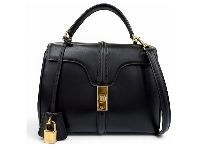 Céline Borsa CELINE Small 16 Seize Nero 