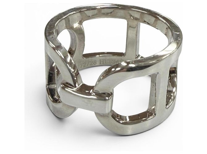 Hermès HERMES Everchaine d'Ancre AG925 Ring Silber 