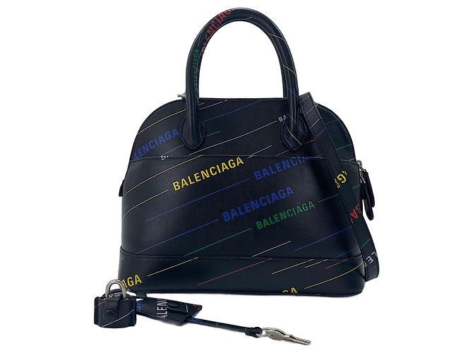 Borsa a 2 vie nera Balenciaga Nero