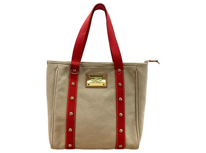 Louis Vuitton Cabas MM Tragetasche Beige