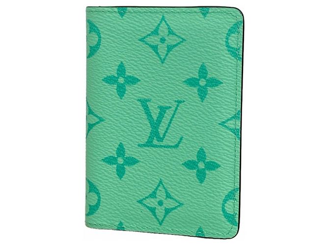 Organizer Tarjetero verde Louis Vuitton
