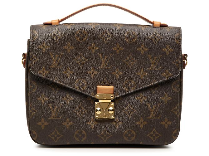 Louis Vuitton Marrom Monogram Pochette Metis