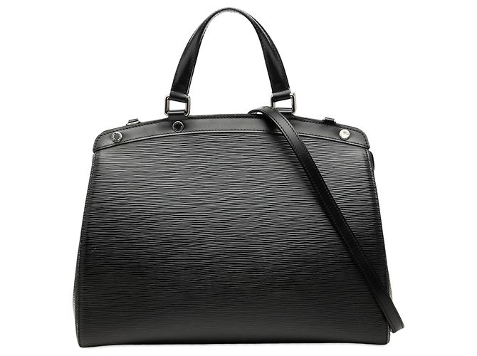 Louis Vuitton Black Epi Brea MM Noir