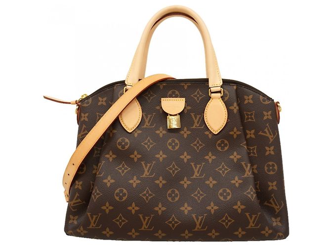 Borsa Louis Vuitton Monogram Rivoli MM Marrone