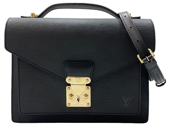 Borsa Louis Vuitton Monceau Nero