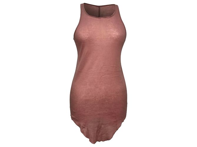 Regata Rick Owens em algodão rosa