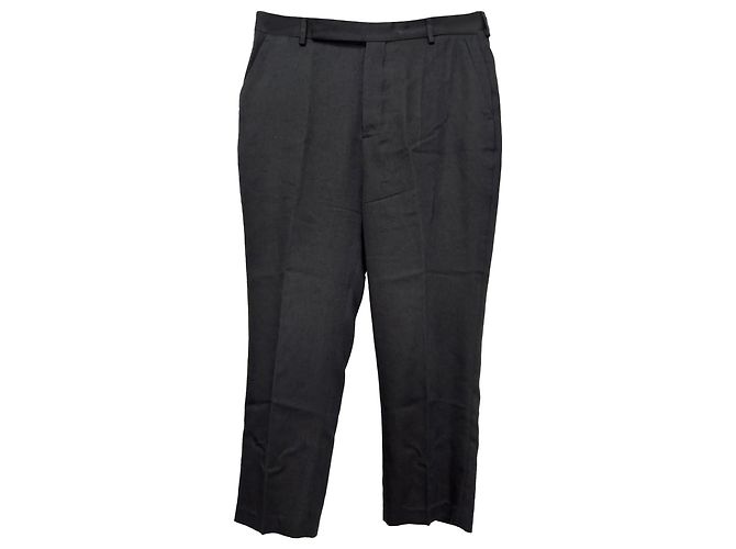 Rick Owens Hose aus schwarzer Wolle