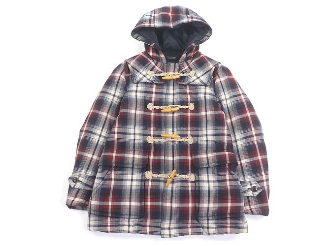 Burberry Black Label Daunenjacke Rot Blau