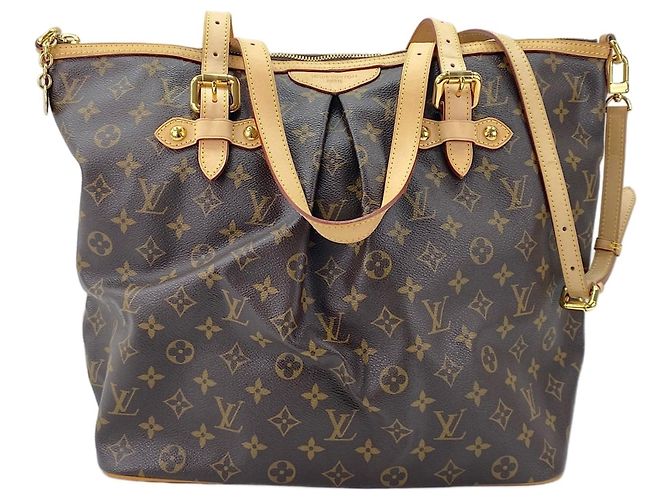 Borsa a tracolla Louis Vuitton Palermo GM Marrone