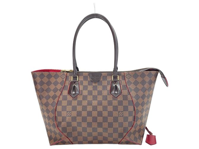 Louis Vuitton Damier Caissa Tote MM Tasche Braun