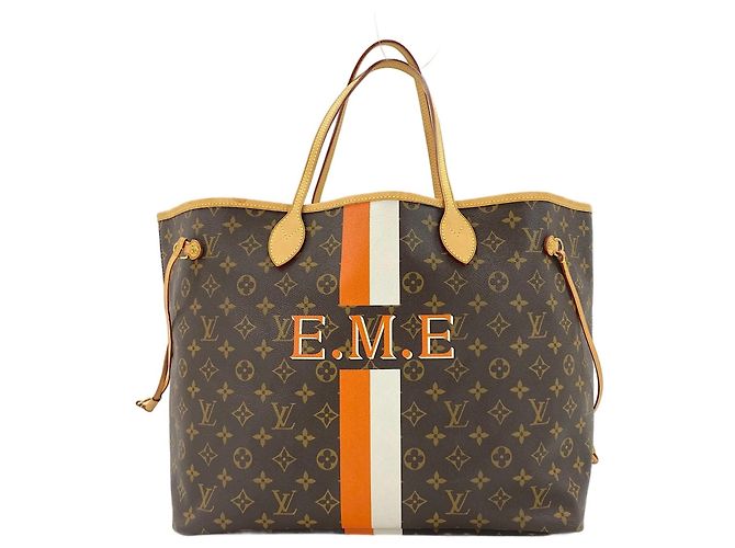Borsa Tote Louis Vuitton Neverfull GM Marrone
