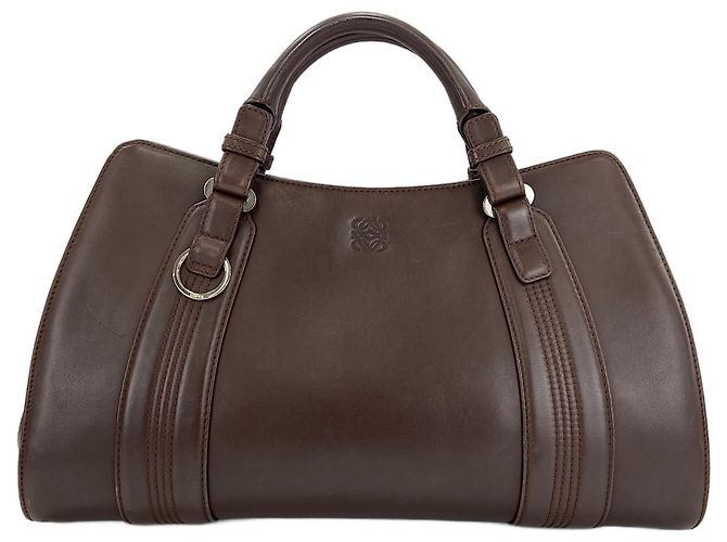 Borsa Loewe Camosio Marrone