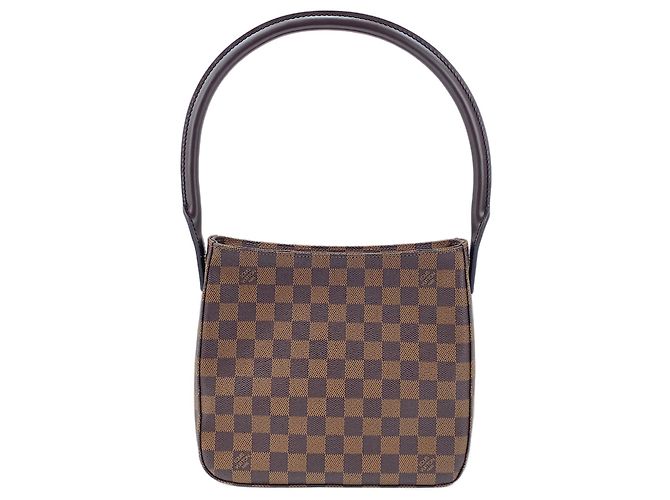 Borsa a Spalla Looping MM Louis Vuitton Marrone