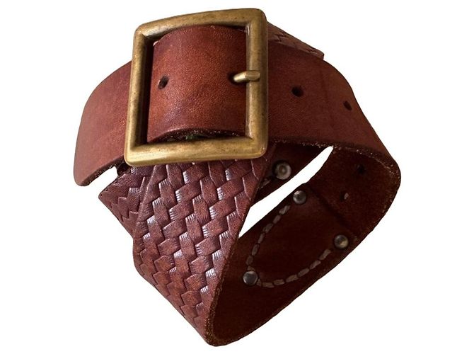 Ceinture Visvim MoMA Cuir Horween Marron W32