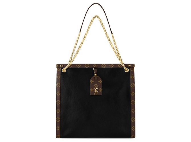 Louis Vuitton Nova MM Handtasche Schwarz