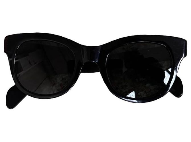 visvim Viator Occhiali da Sole Nero 