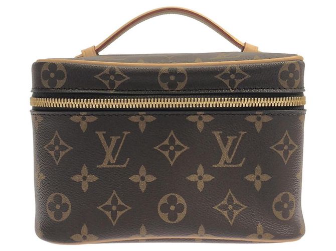 Bolsa Louis Vuitton Monogram Nice Mini Marrom