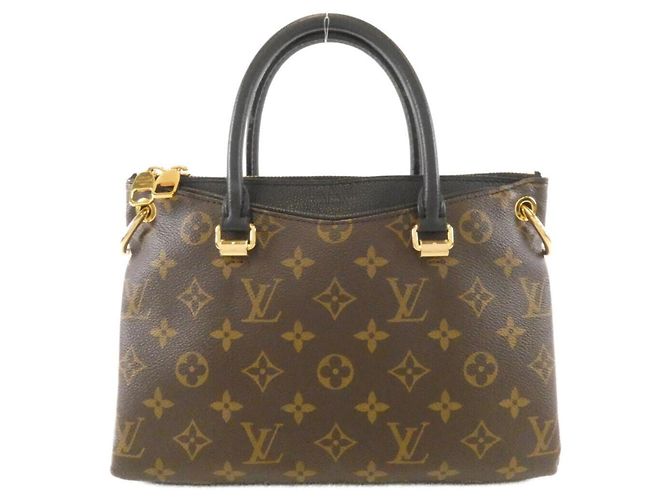Bolsa Louis Vuitton Monogram Pallas BB Marrom Preto