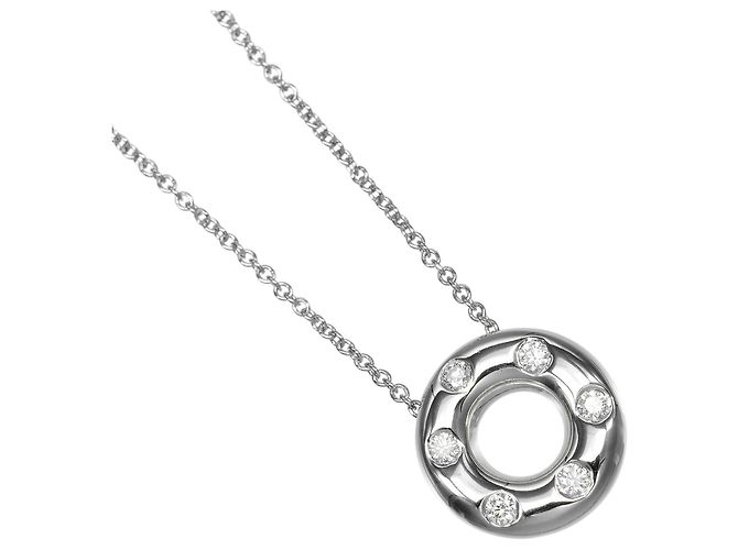 Tiffany & Co. Dots Circle Halskette