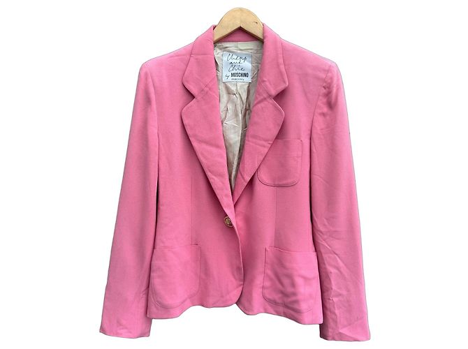 Moschino Cheap and Chic Pink Blazer
