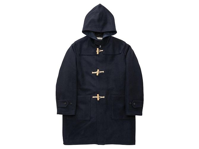 Visvim Abrigo Commodore de Lana Windstopper Gore-Tex - Negro