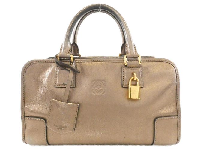 Sac à main Loewe Amazona Bronze