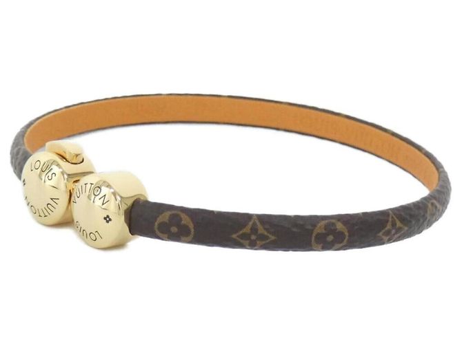 Pulseira Charm Monogram Louis Vuitton Marrom