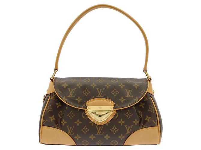 Bolsa de Ombro Louis Vuitton Monogram Beverly MM Marrom