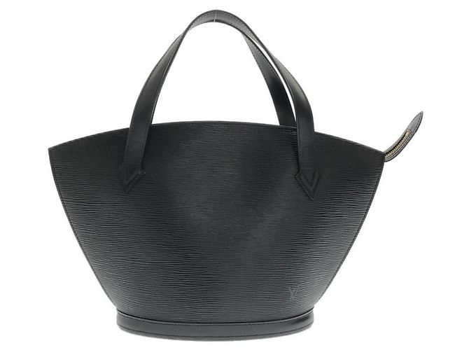 Borsa Louis Vuitton Epi Saint Jacques Nero
