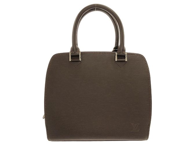 Sac à main Louis Vuitton Epi Pont Neuf M5205D Marron