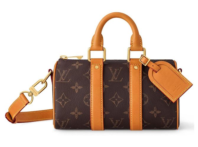 Louis Vuitton Keepall 25 Monogram Cuir Marron Monogramme