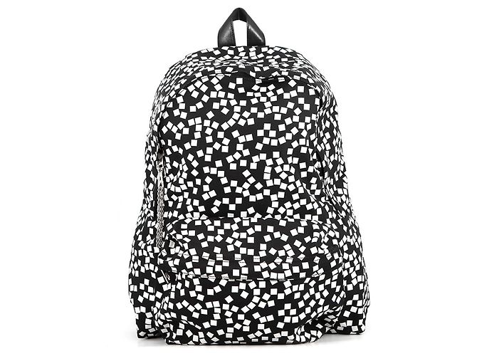 Céline Mochila Celine Medium em preto e branco