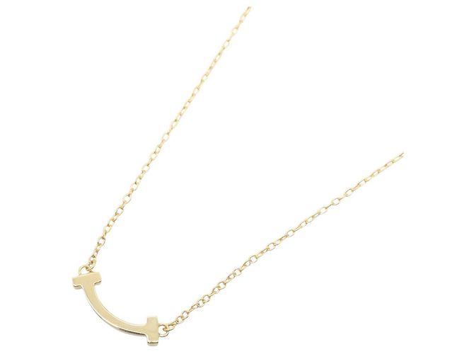 Collana T Smile Mini Tiffany & Co. D'oro