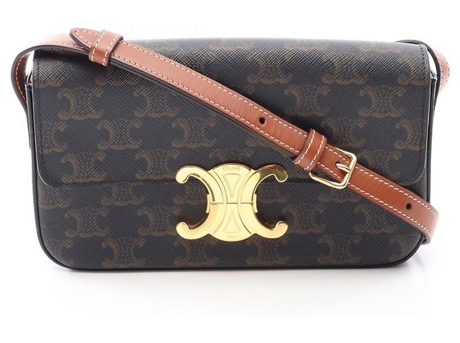 Céline Borsa a Spalla Celine Claude Triomphe Marrone