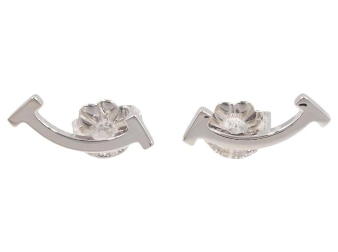 Tiffany T Boucles d'oreilles T Smile Mini de Tiffany & Co. Argenté