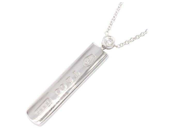 Collar Tiffany & Co. 1837 Bar Plata
