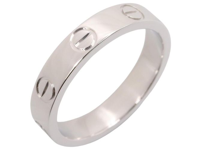 Anillo Mini Love de Cartier en oro blanco de 18K