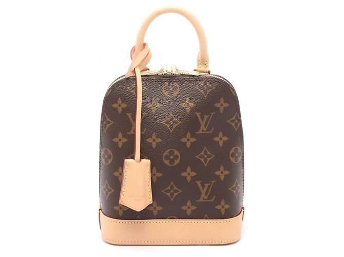 Sac à dos Louis Vuitton Alma Marron Monogramme