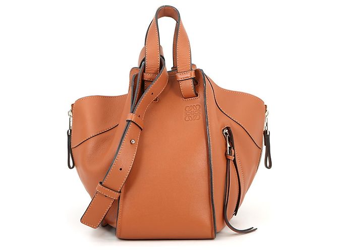 Bolsa de mão Hammock Small em couro de bezerro Loewe