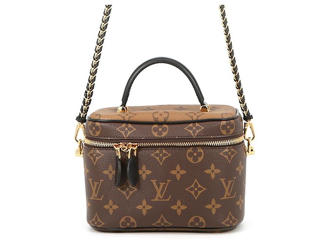 Sac à main Louis Vuitton Monogram Reverse Vanity NV PM M45165 Noir
