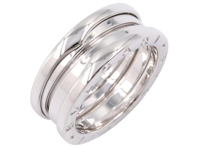 Bulgari Anillo Bvlgari B-zero1 3-Band en oro blanco de 18K Plata