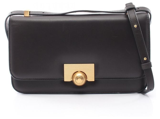 Borsa a tracolla in pelle classica Bottega Veneta Marrone