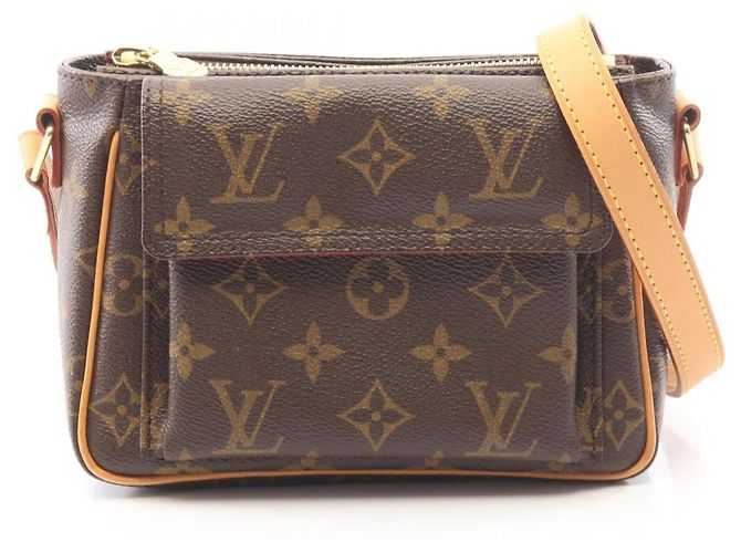 Bolsa de Ombro Louis Vuitton Vivacite PM Monogram Marrom