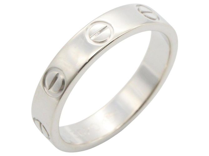 Anillo Mini Love de Cartier en oro blanco de 18K