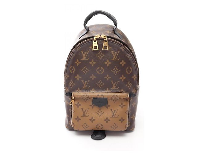 Sac à dos Louis Vuitton Palm Springs PM Marron Beige